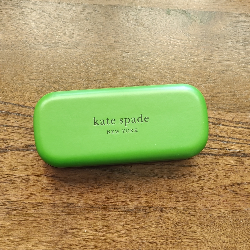 Kate Spade Green Eyeglass Case